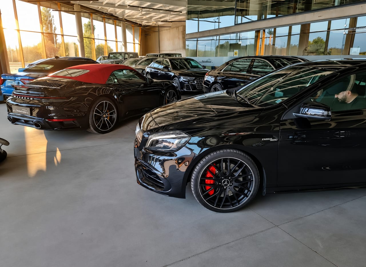 Автомобили в шоурума на AutoHaus
